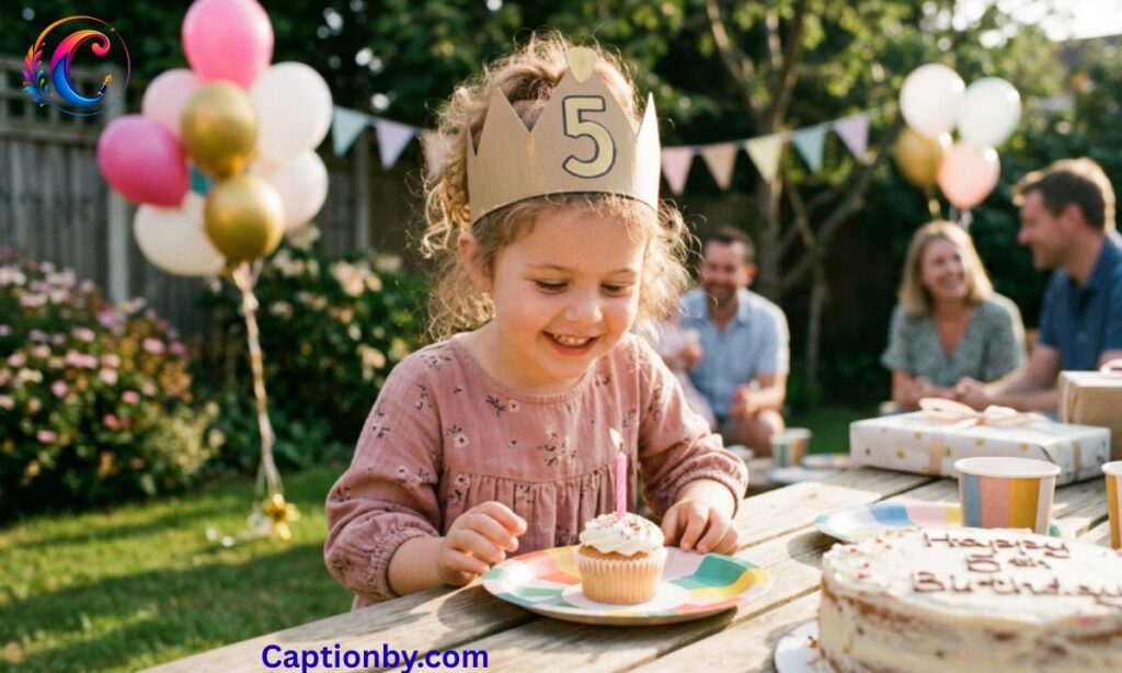 5th Birthday Caption For Daughter 👧