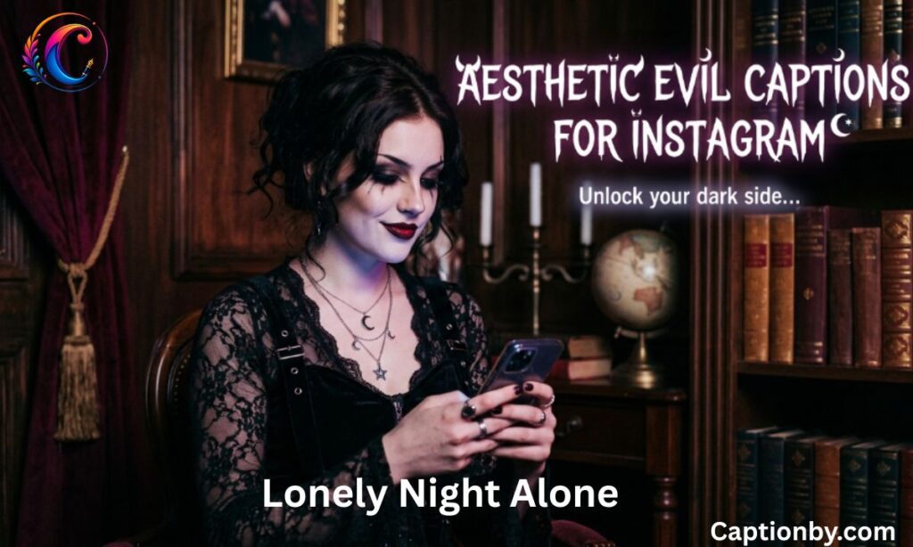 Aesthetic Evil Captions For Instagram