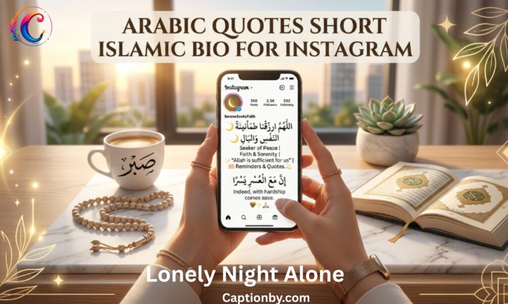 Arabic Quotes Short Islamic Bio For Instagram