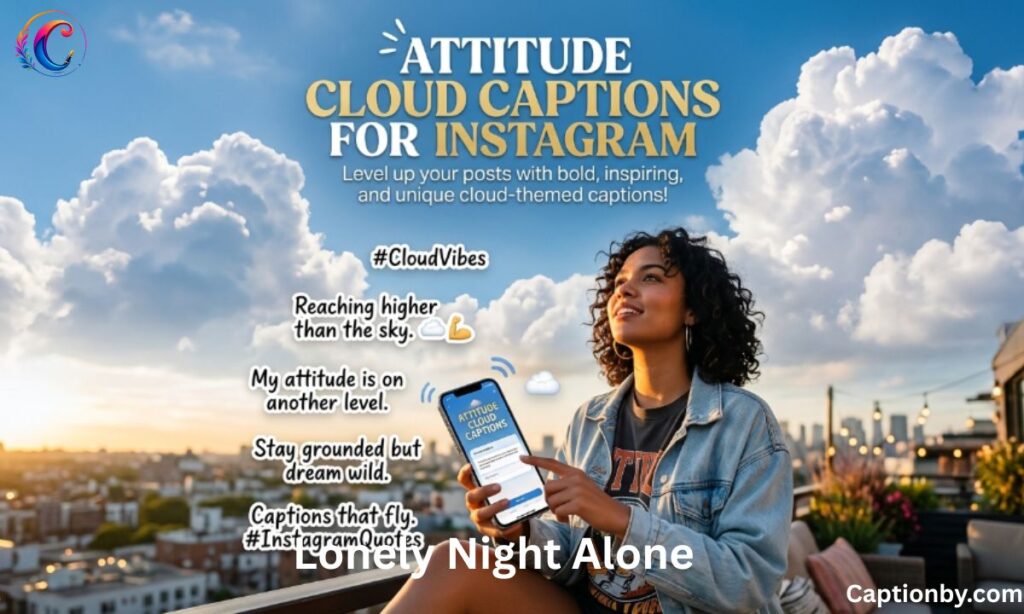 Attitude Cloud Captions For Instagram