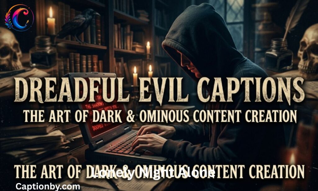 Dreadful Evil Captions For Instagram