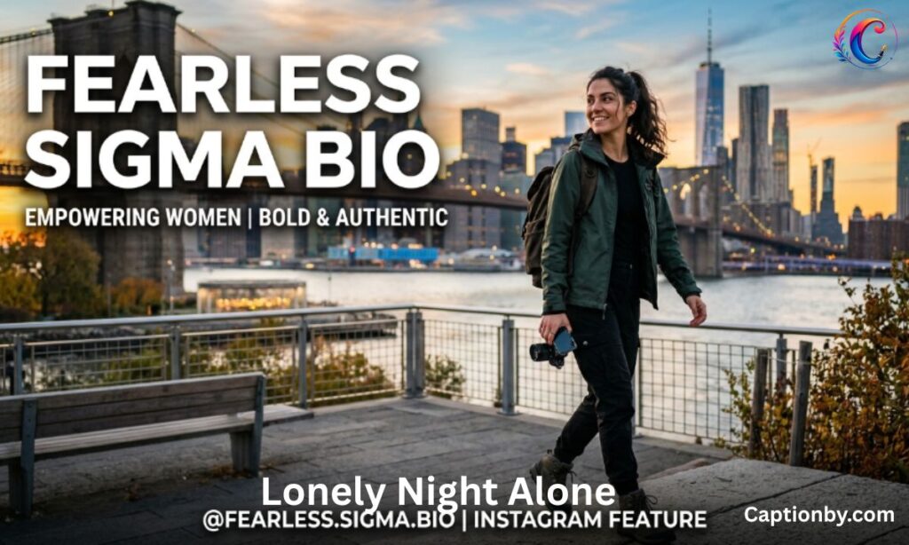 Fearless Sigma Bio For Instagram