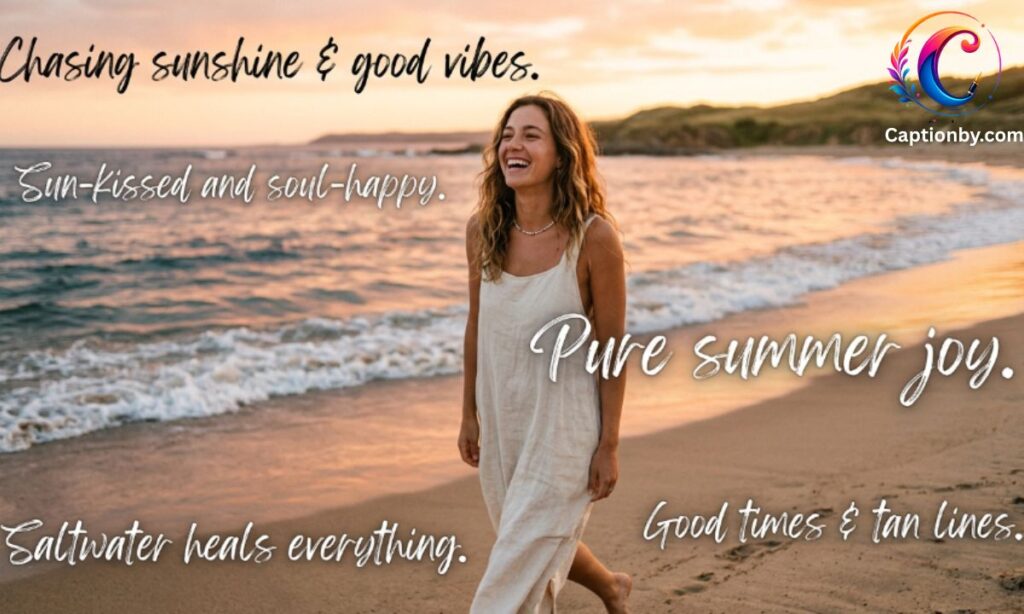 Happy Soul Captions For Summer Photos
