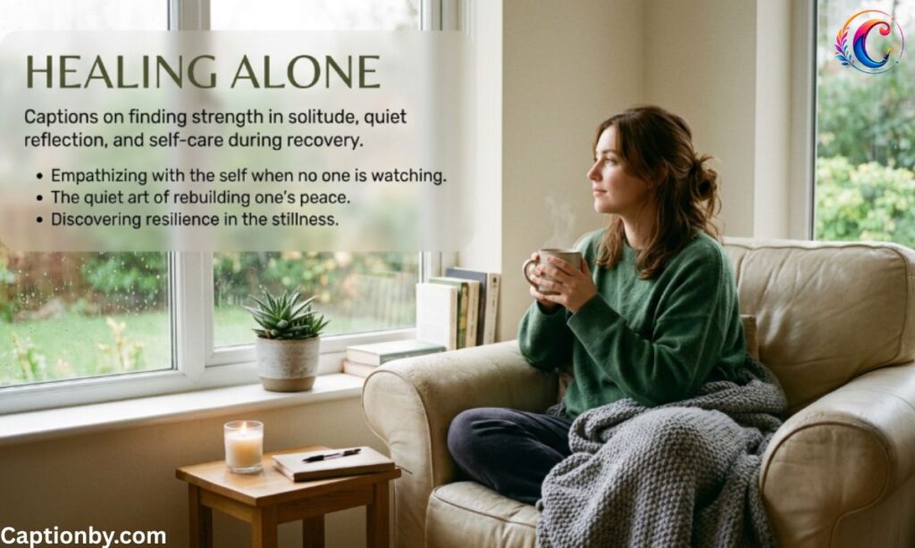 Healing Alone Captions For Instagram