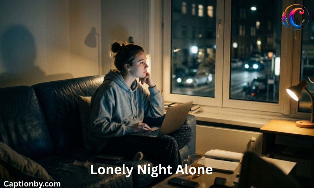 Lonely Night Alone Captions For Instagram