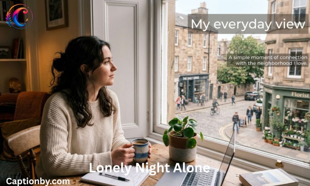 My everyday view caption