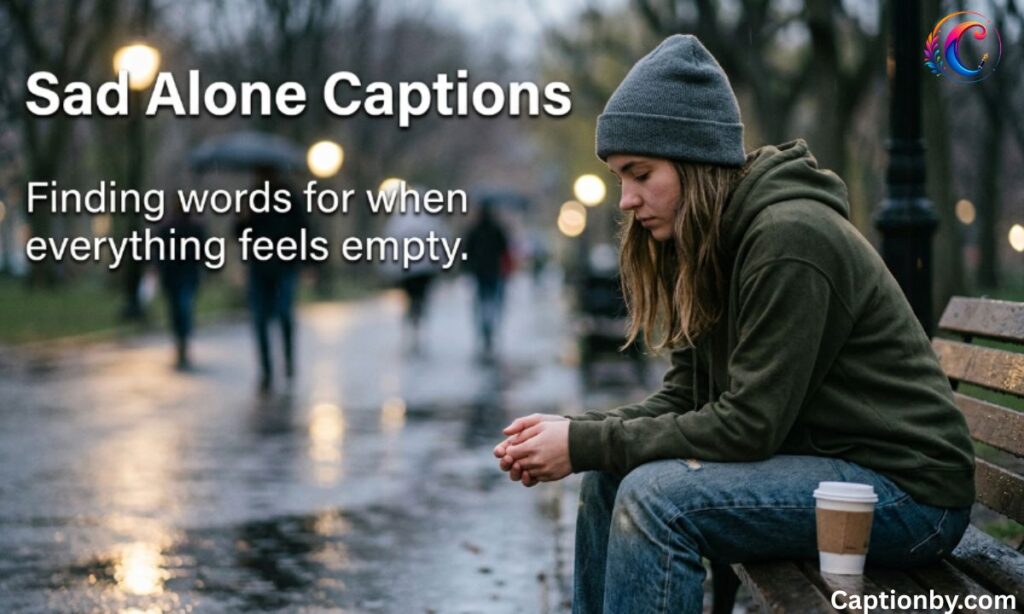 Sad Alone Captions For Instagram