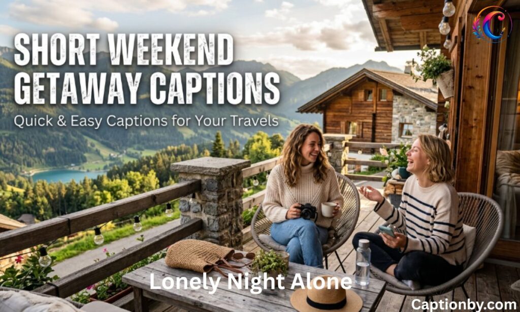 Short Weekend Getaway Captions For Instagram