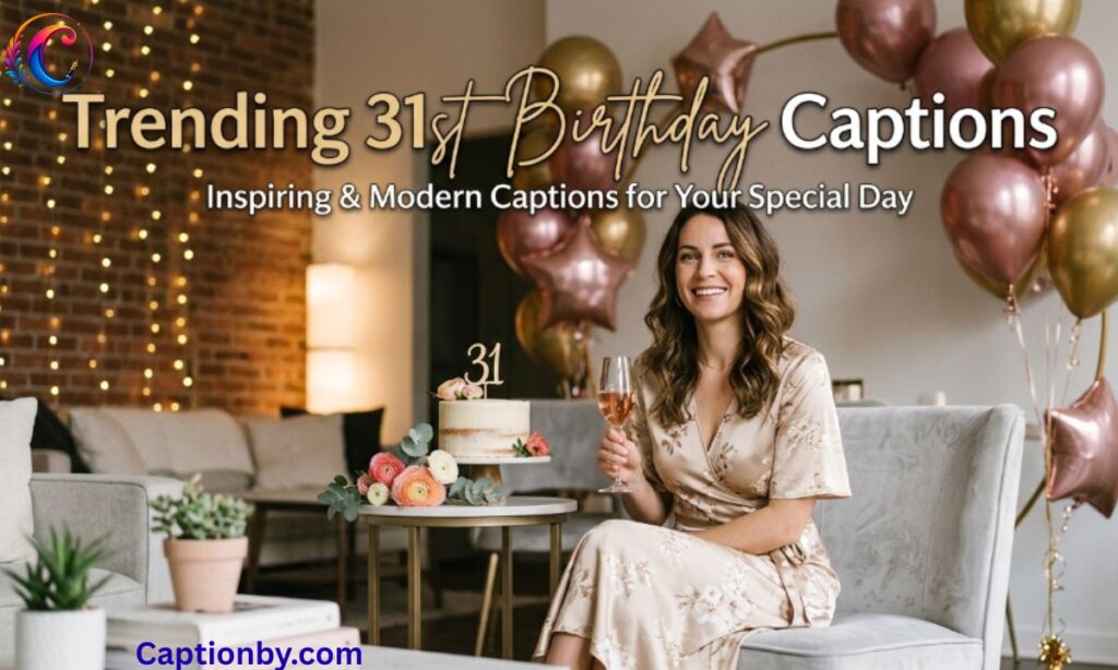 Trending 31st Birthday Captions