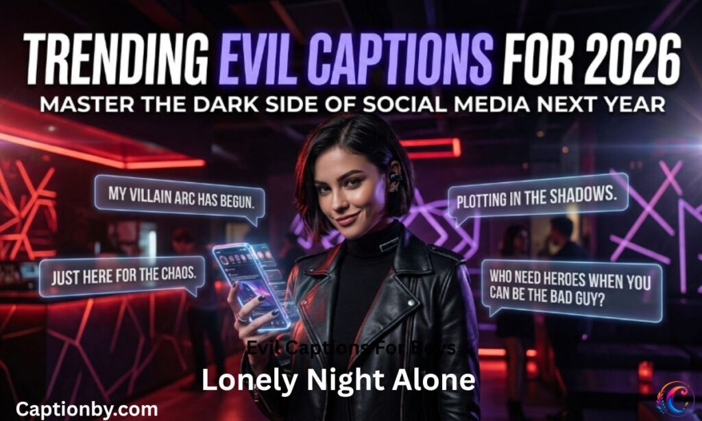 Trending Evil Captions For 2026