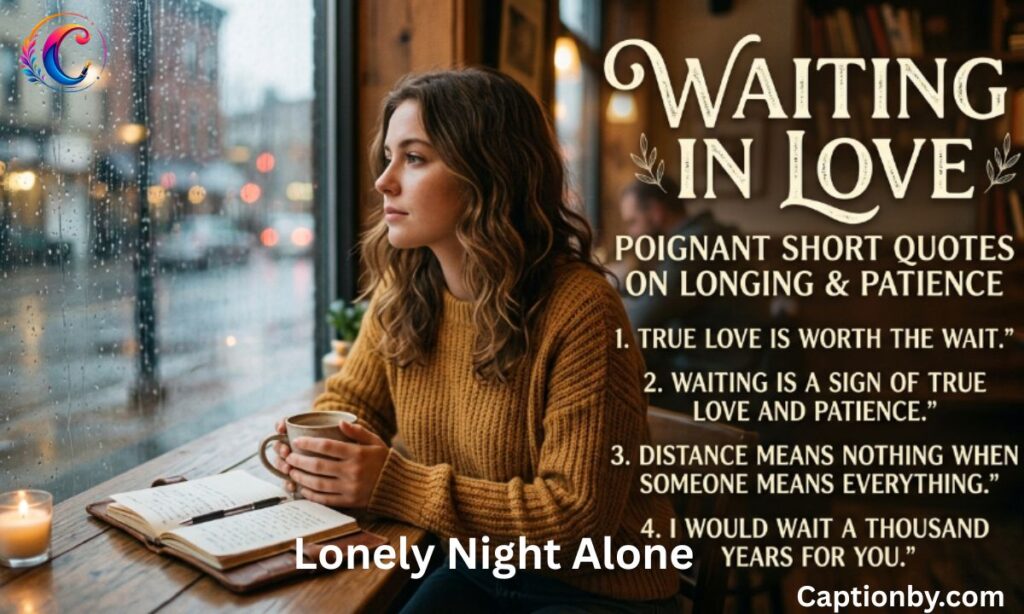 Waiting quotes love Short