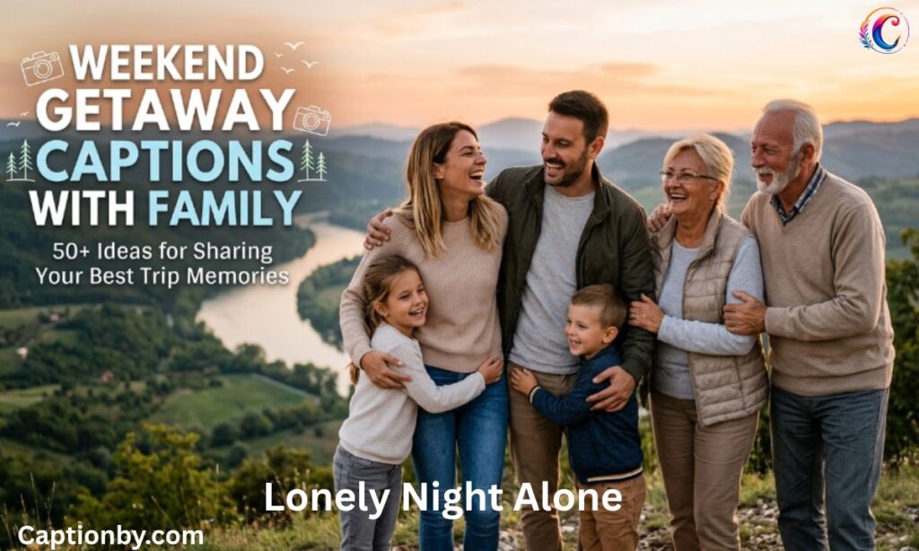 Weekend Getaway Captions With Family