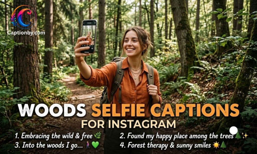 _Woods Selfie Captions For Instagram