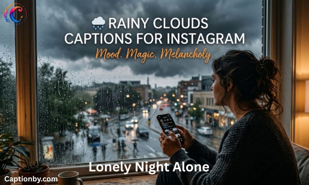 🌧️ Rainy Clouds Captions For Instagram
