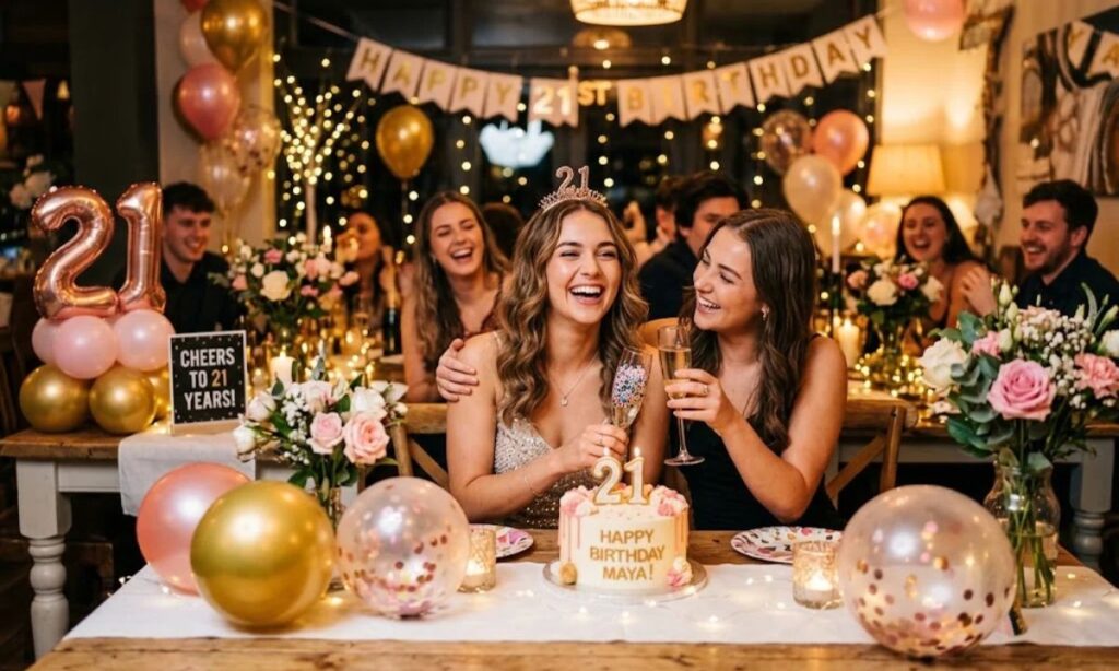 21st Birthday Captions for Sister