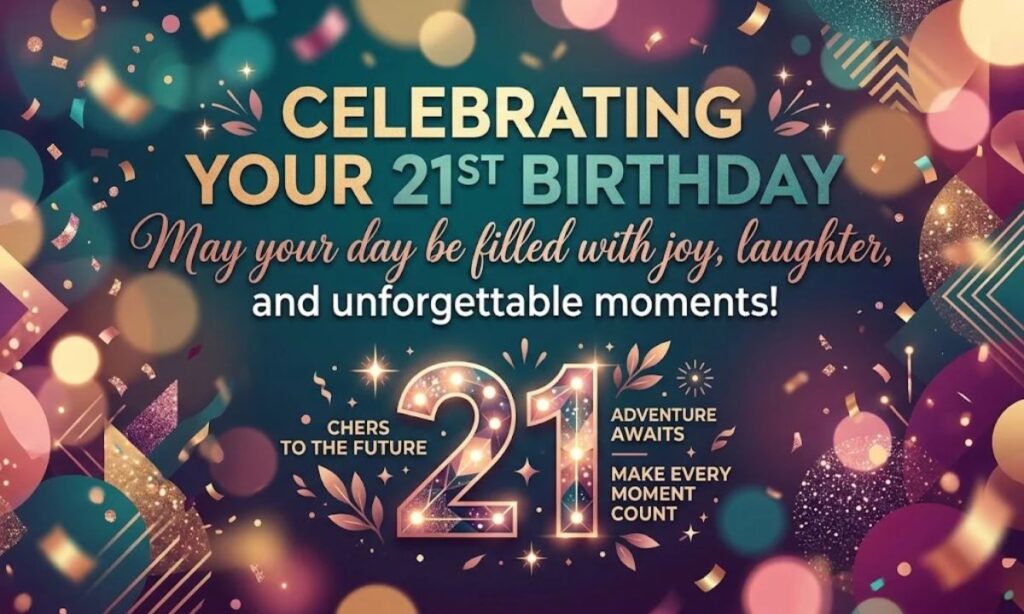 21st Birthday Wishes