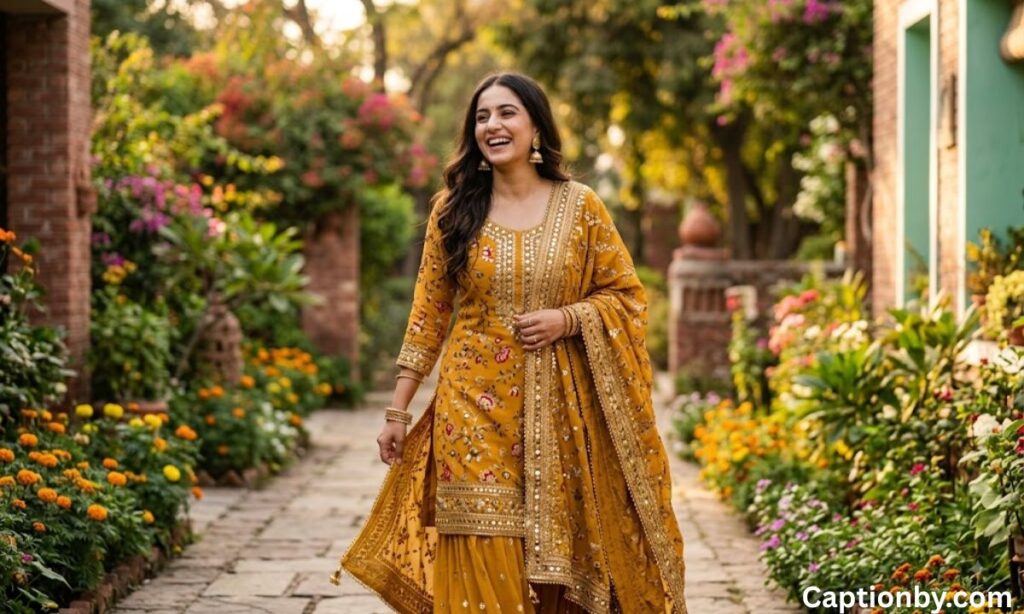 Aesthetic Punjabi Captions for Desi Fits