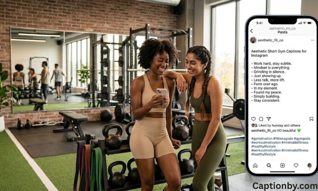 Aesthetic Short Gym Captions for Instagram
