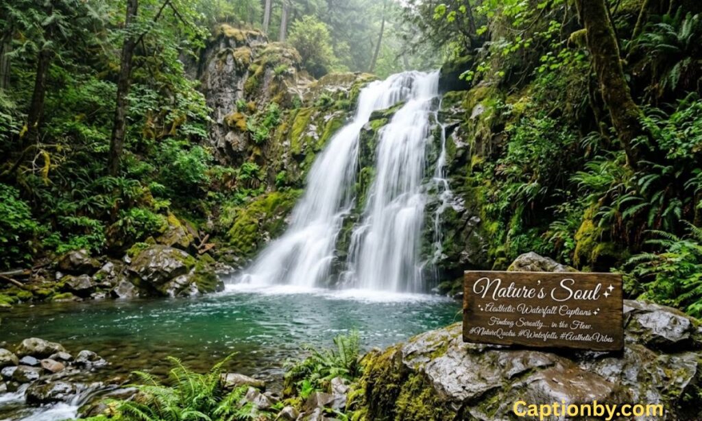 Aesthetic Waterfall Captions for Instagram ✨
