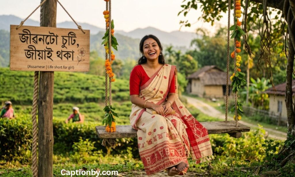 Assamese caption life short for girl