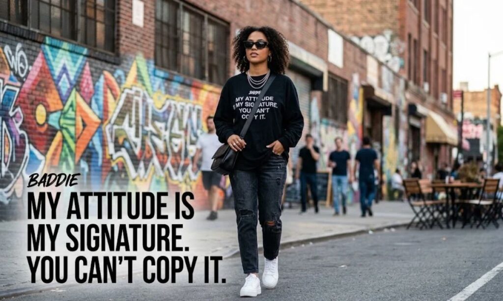 Attitude Baddie Captions