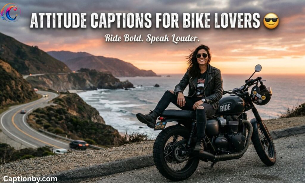 Attitude Captions for Bike Lovers 😎