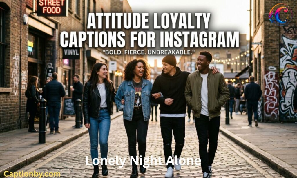 Attitude Loyalty Captions For Instagram
