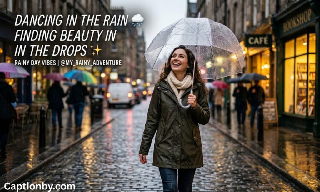 Attractive Rain Captions for Instagram