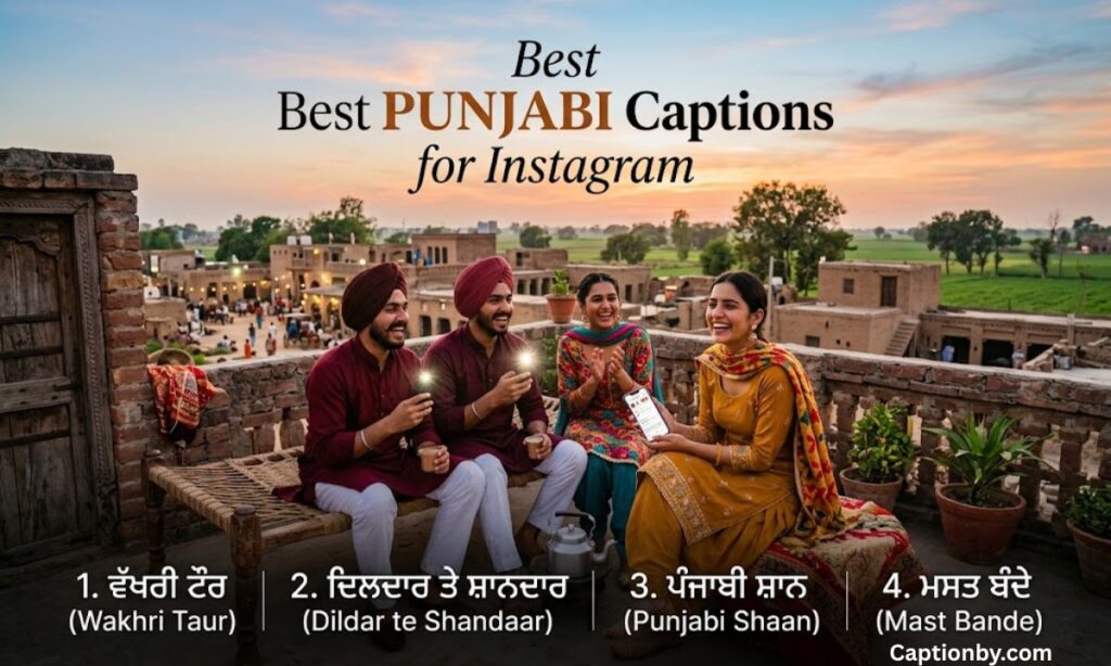 Best Punjabi Captions for Instagram