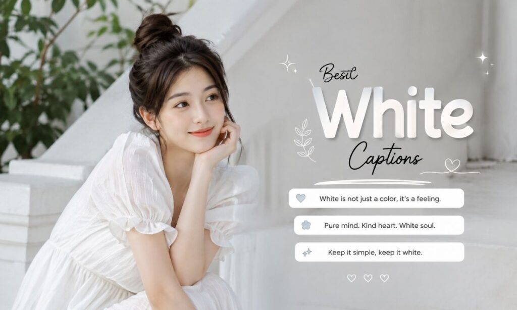 Best White Captions