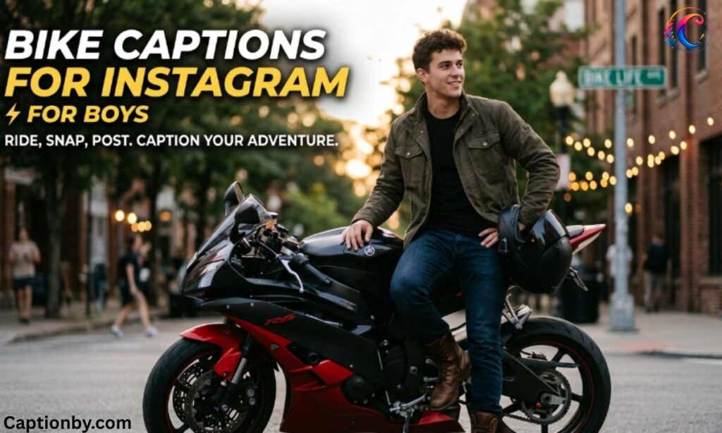 Bike captions for Instagram for boy 🏍️