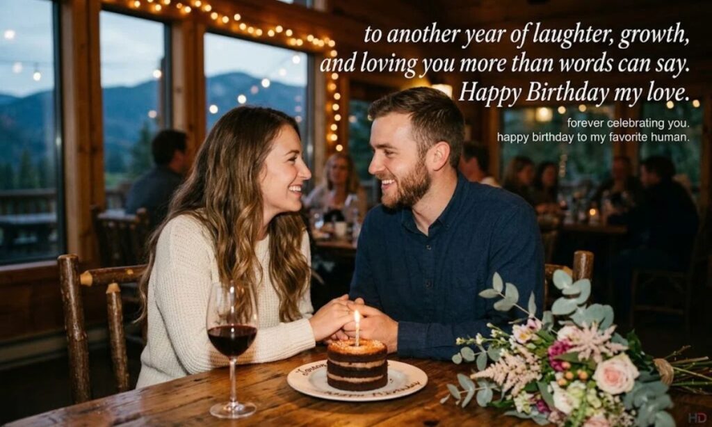 Birthday Romantic Captions