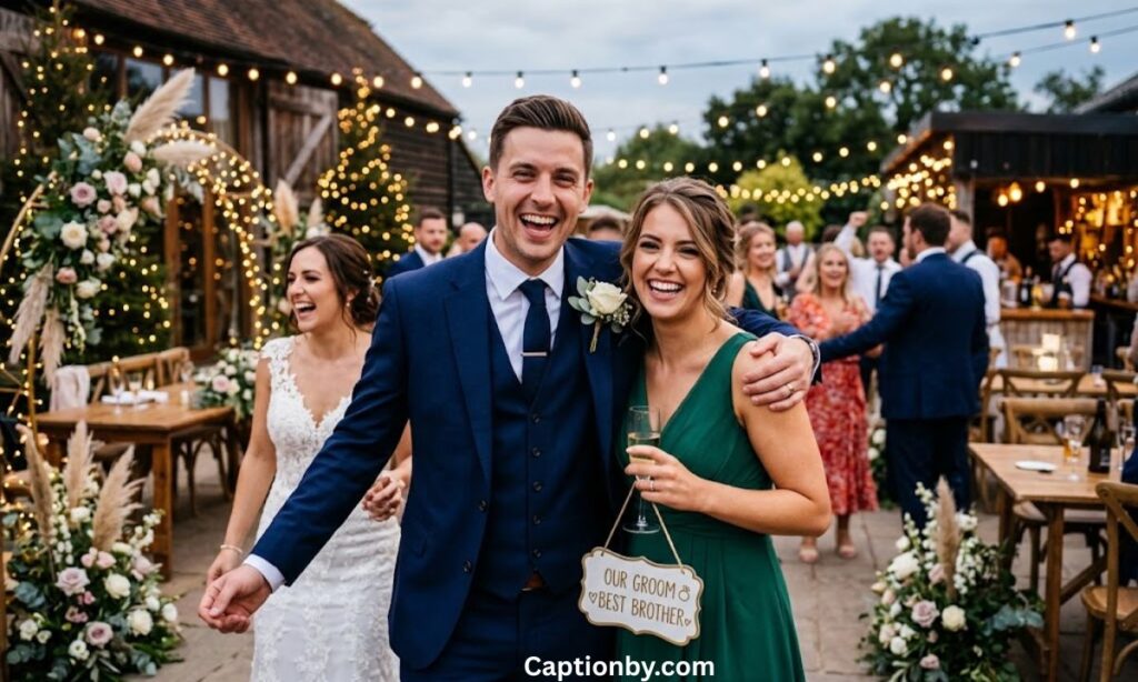 Brother Wedding Caption for Instagram