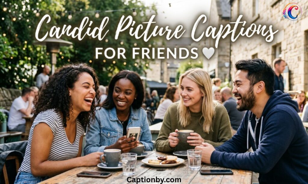 Candid Picture Captions for Friends 🤍