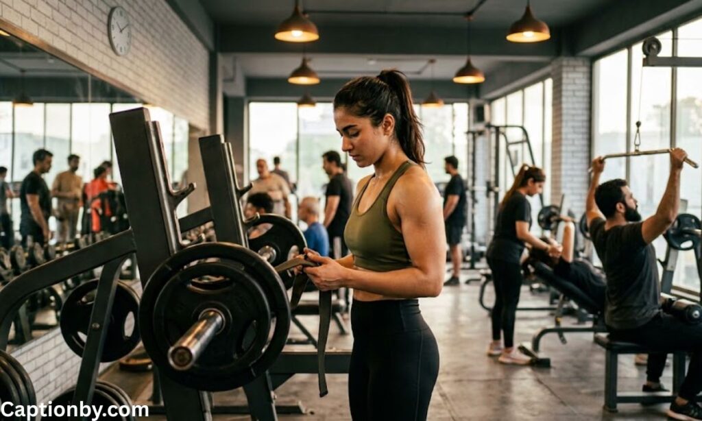 Caption for Gym Pic 
