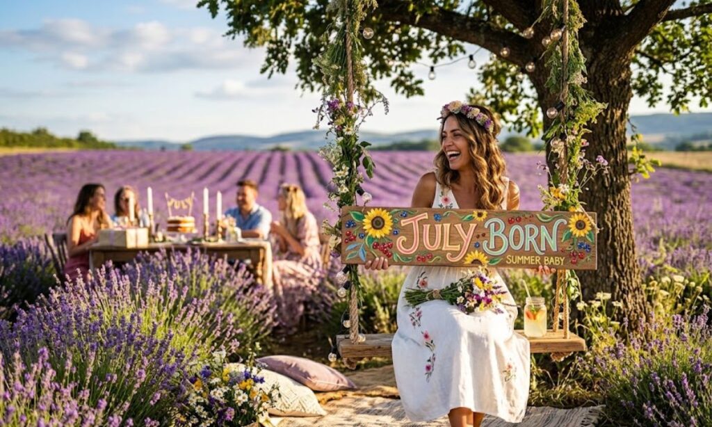 Captions for July Born