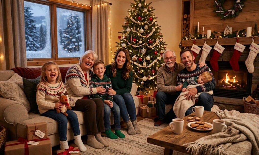 Christmas Family Captions