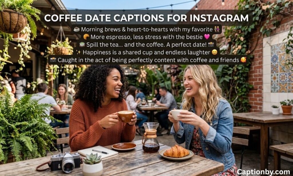 Coffee Date Captions for Instagram