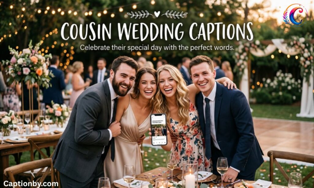 Cousin Wedding Captions for Instagram