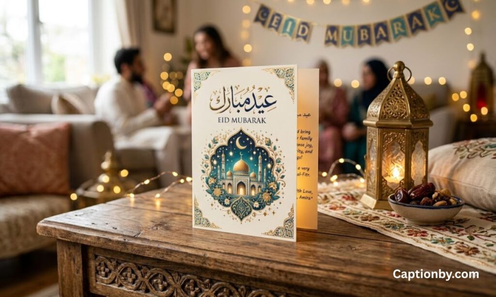 Eid Mubarak Wishes Card 💌