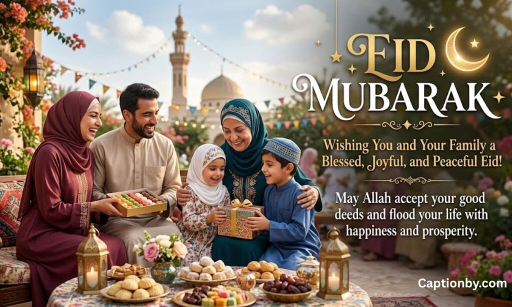 Eid Mubarak Wishes in English 🌙