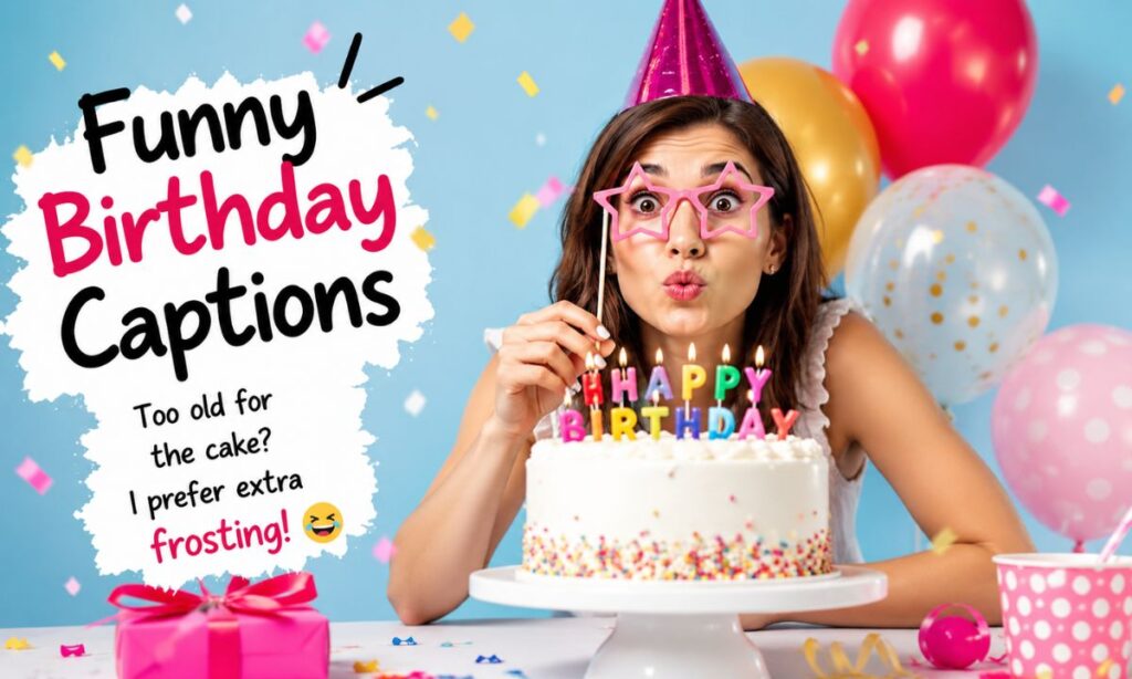 Funny Birthday Caption
