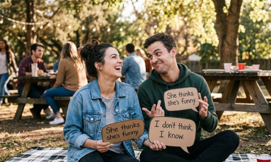 Funny Couple captions