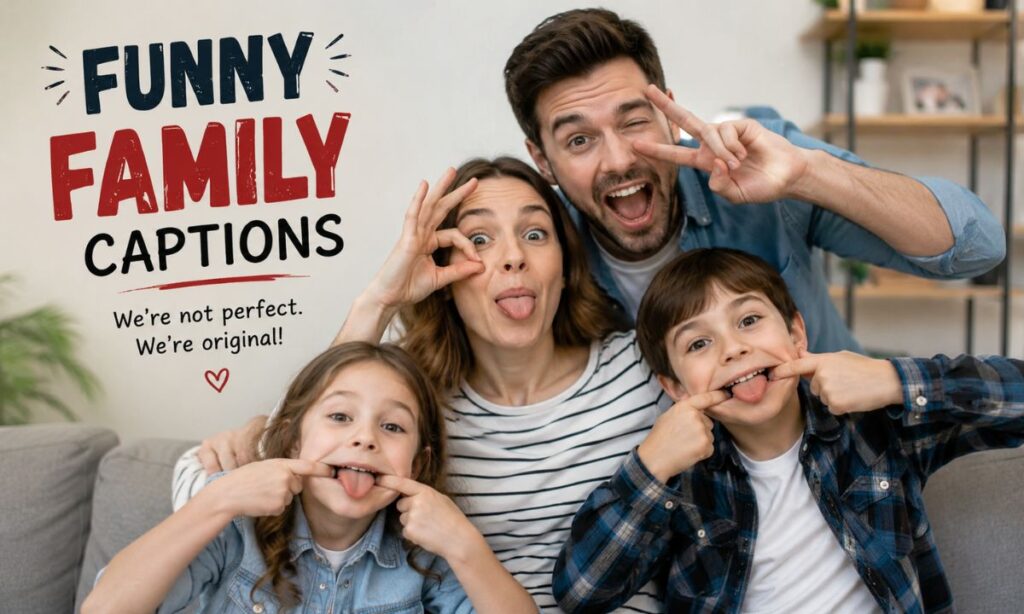 Funny Family Captions