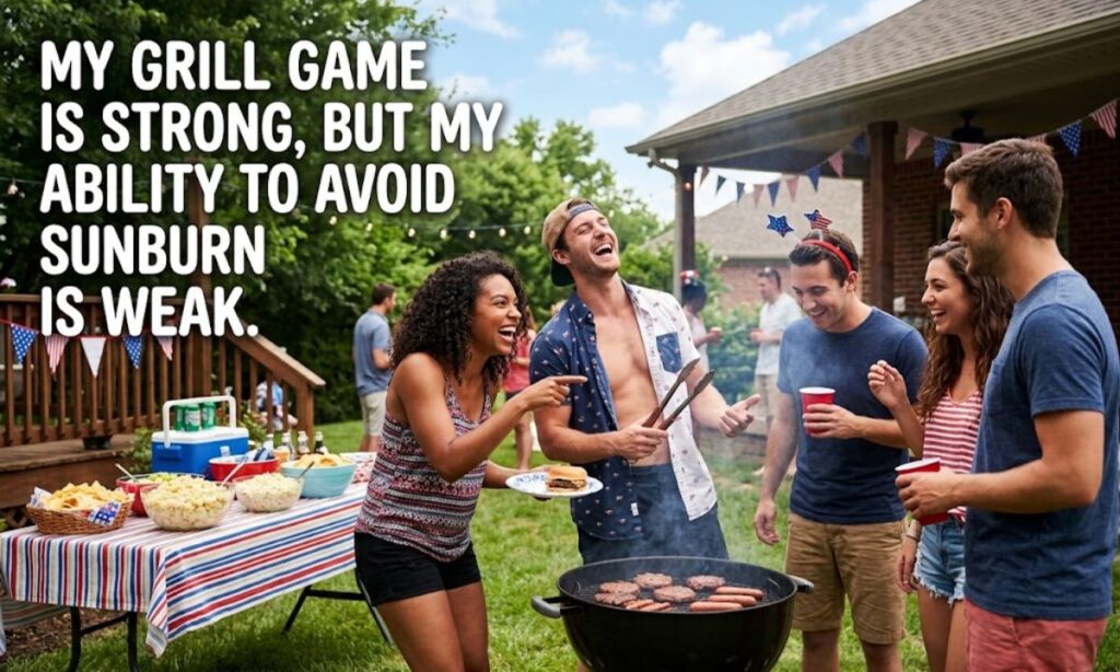 Funny July Captions