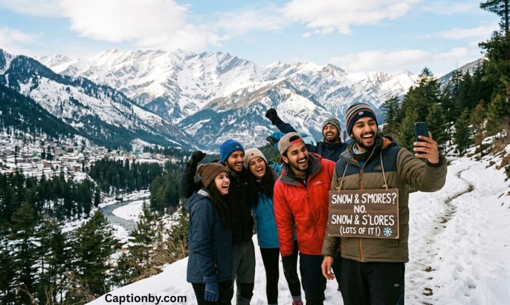 Funny Manali Captions for Instagram