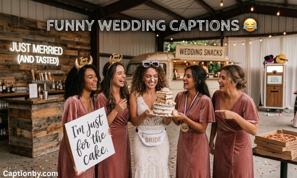 Funny Wedding Captions 😂