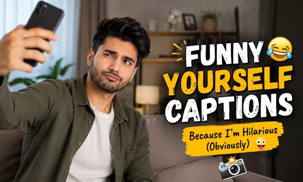 Funny Yourself Captions 😂📸