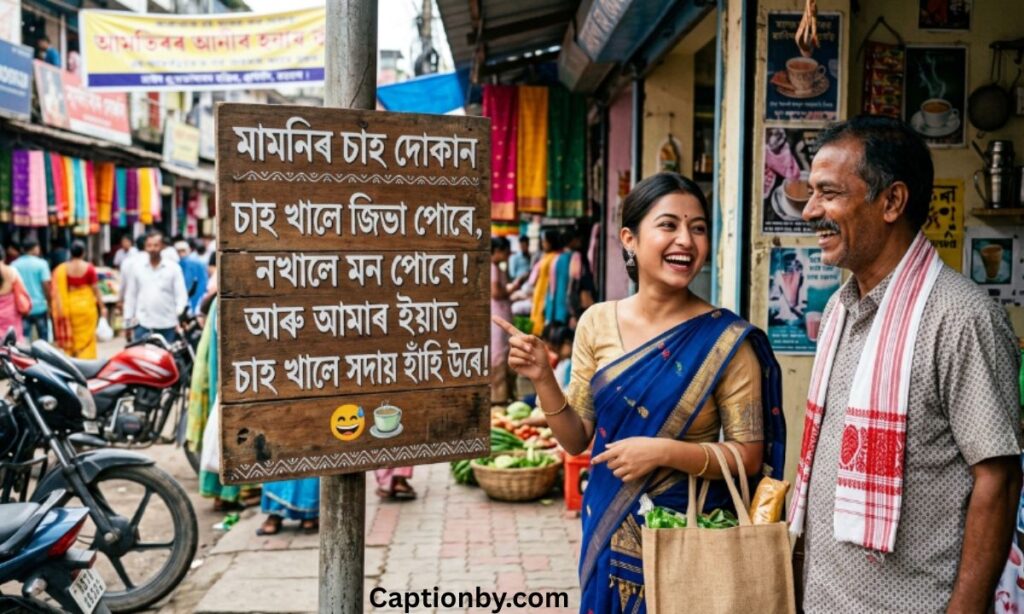 Funny caption Assamese