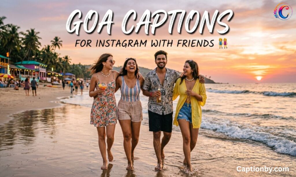 Goa Sunset Captions 🌇
